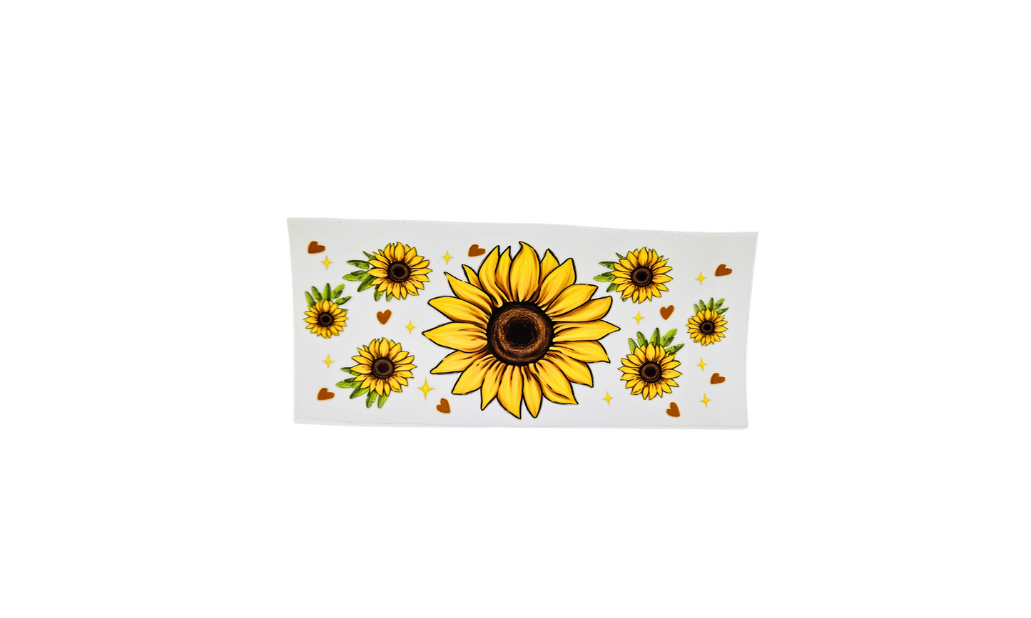 Brown heart sunflower