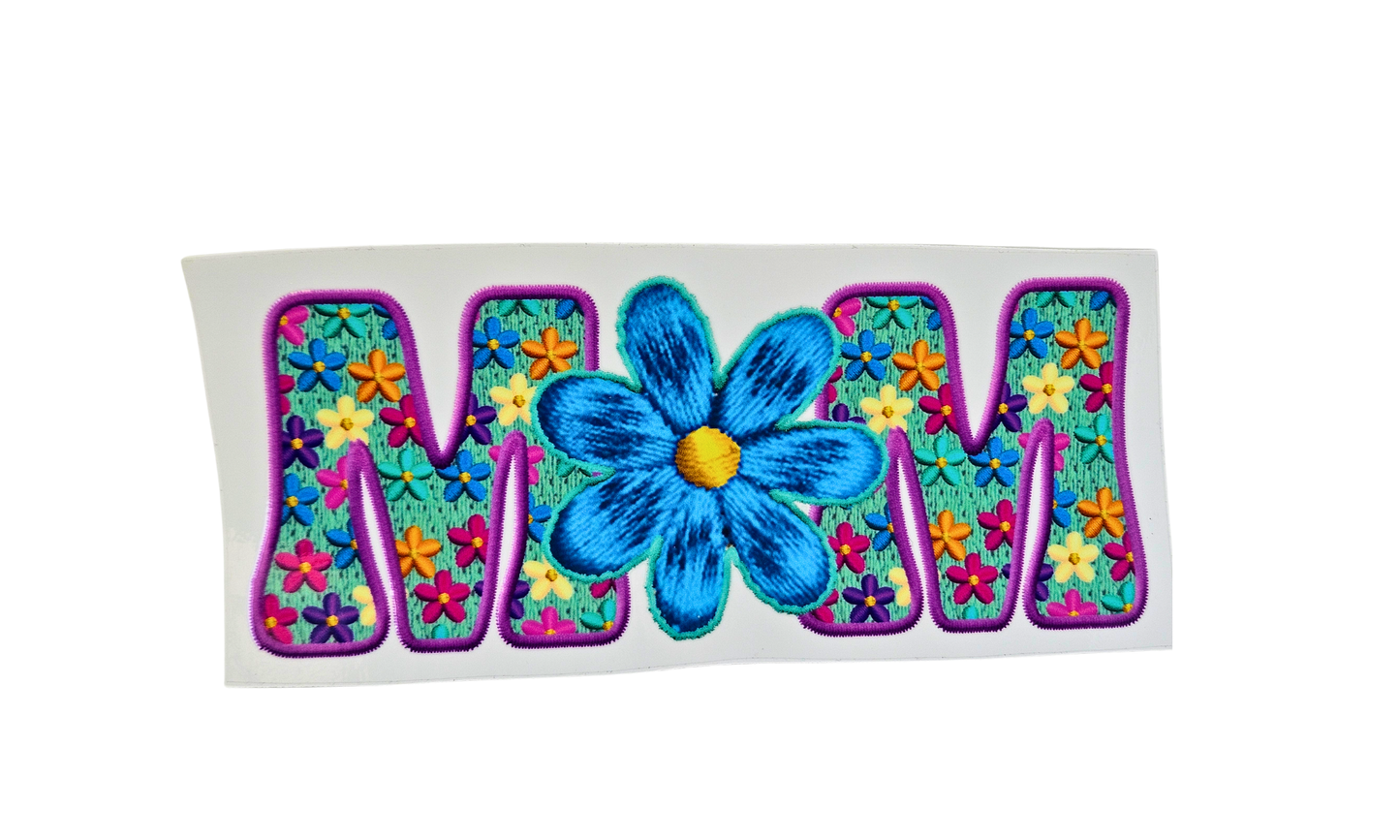 Embroidered mom