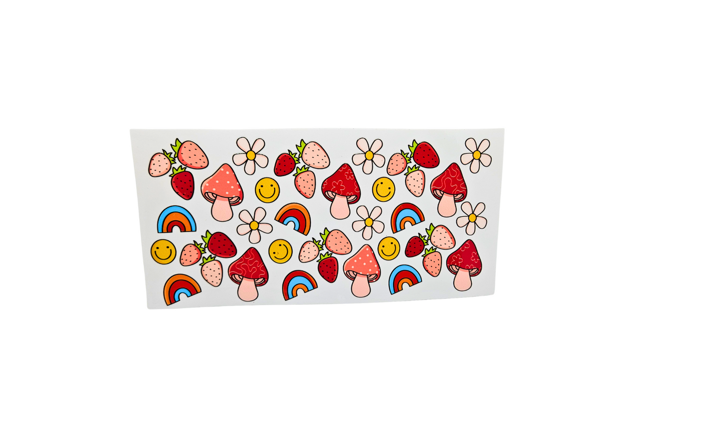 Mushrooms and rainbows