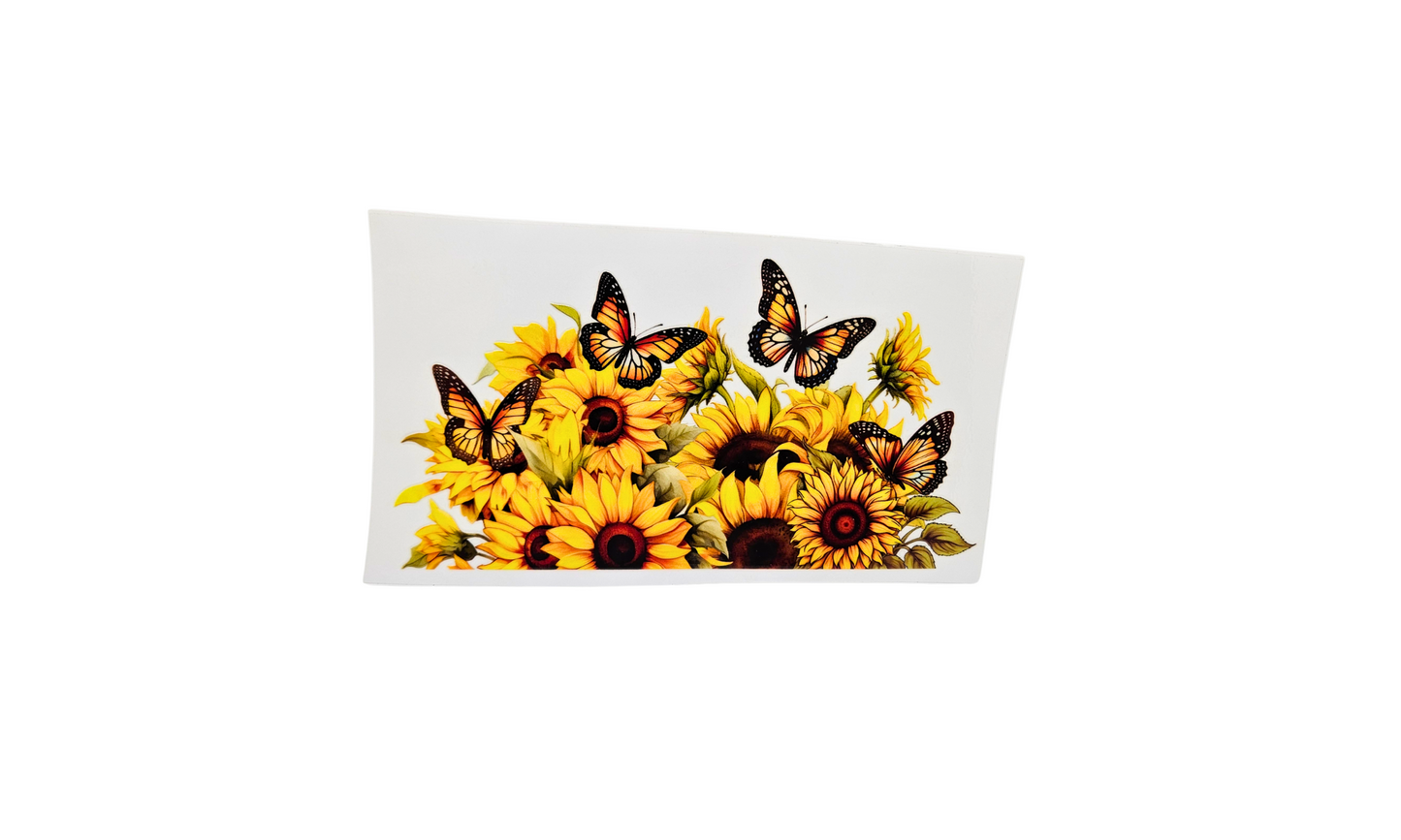 Sunflower butterflies