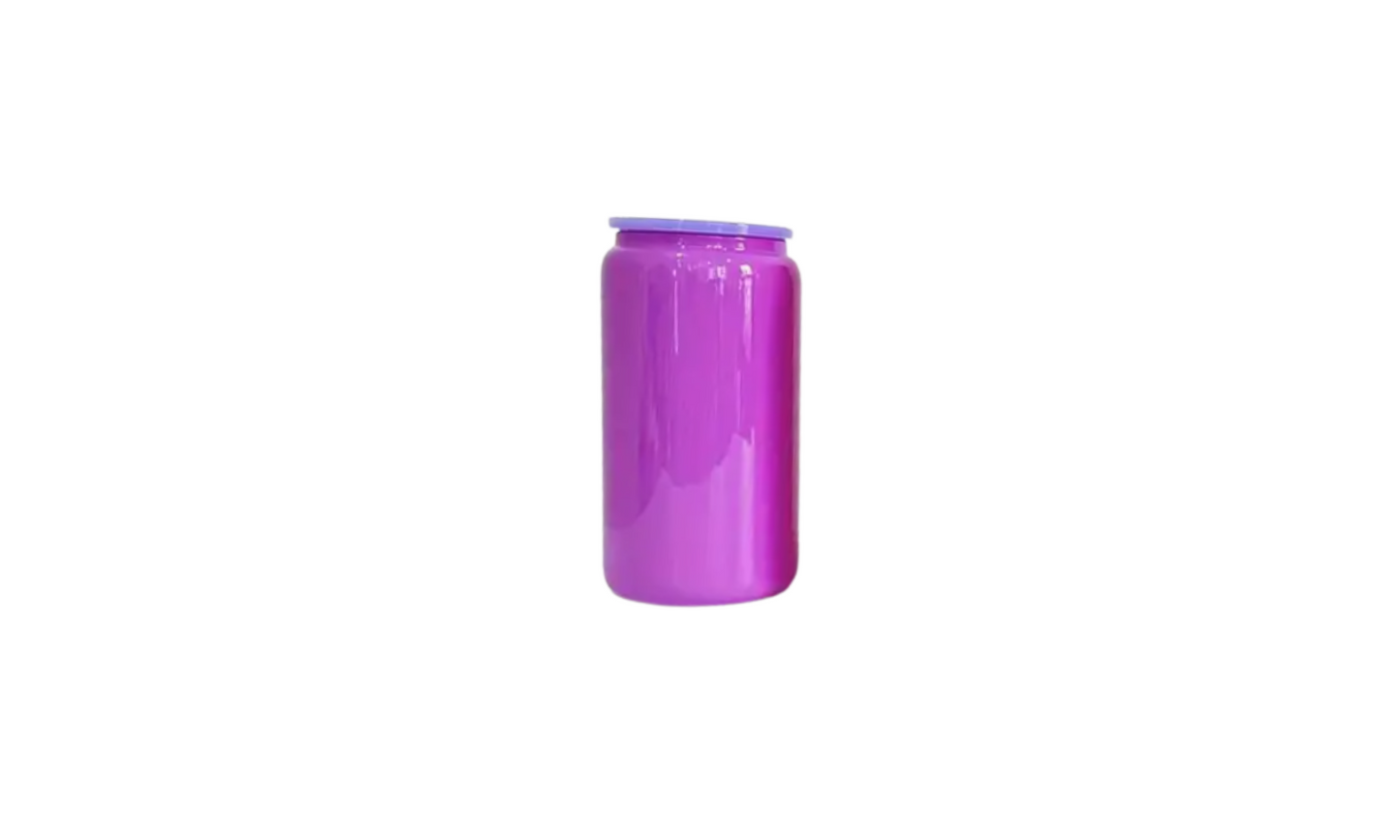 16oz Glass Tumblers Spring Colors