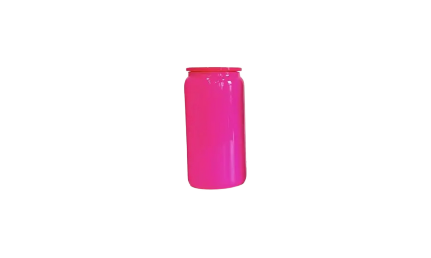 16oz Glass Tumblers Spring Colors
