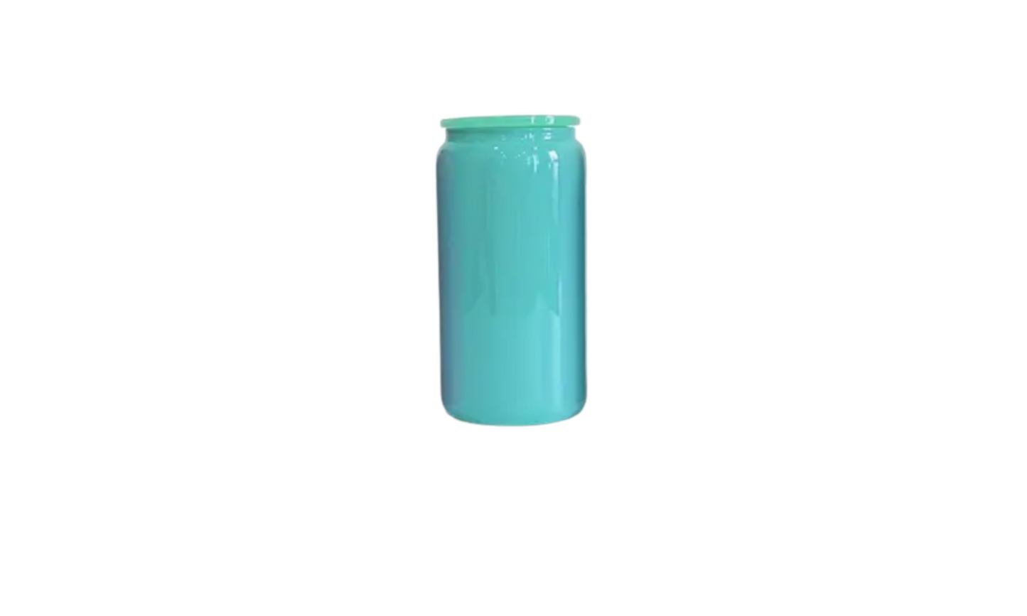 16oz Glass Tumblers Spring Colors