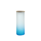 25oz Glass Frosted Ombre Tumbler