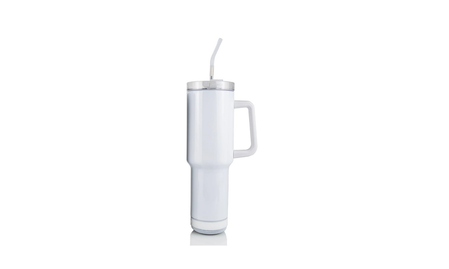 40oz Stainless Speaker Tumbler