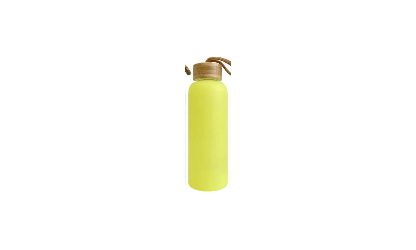 20oz Frosted Glass Water bottle