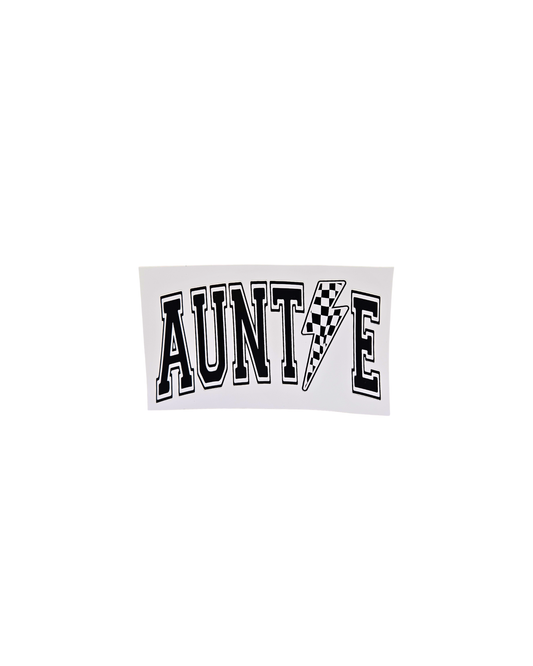 Auntie checkered