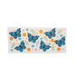 Blue orange butterflies