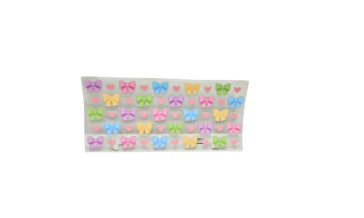 Bows and hearts