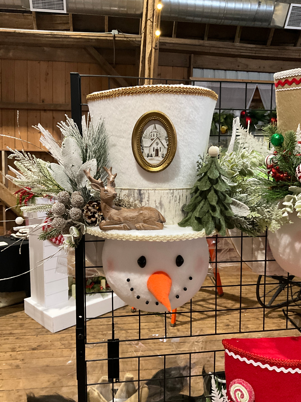 Snowman head