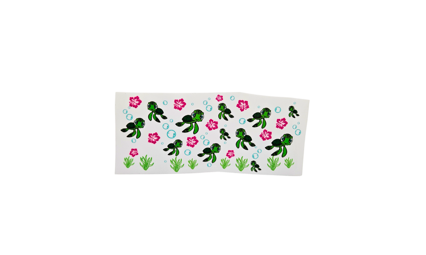 Floral turtles