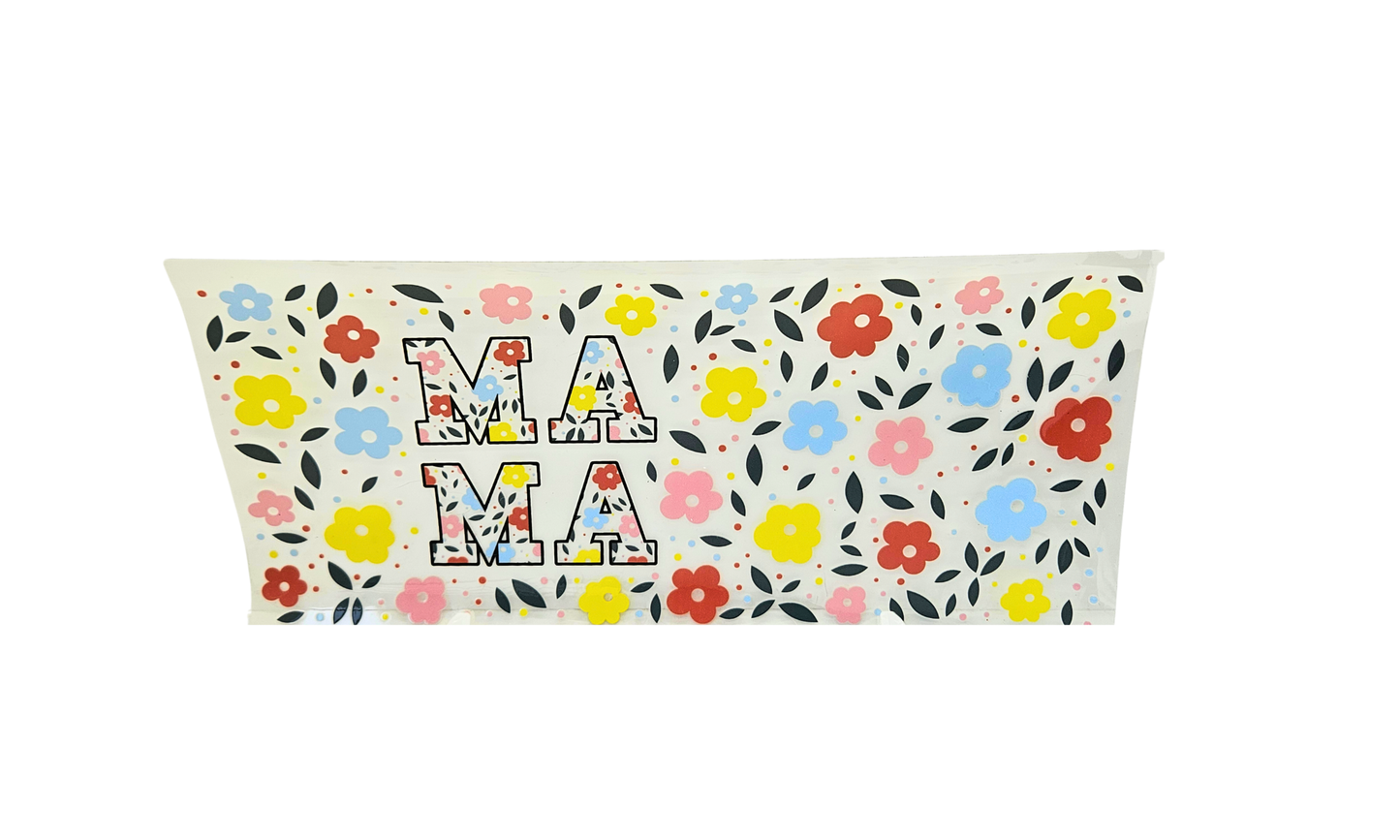 Mom floral block