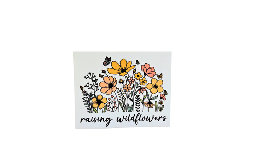 Raising wildflowers