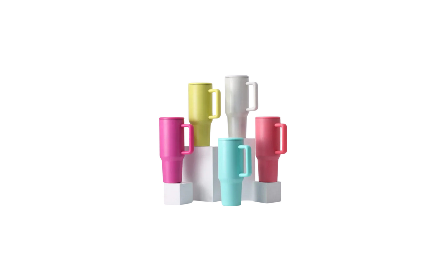 40oz Matte Bright Stainless Tumbler