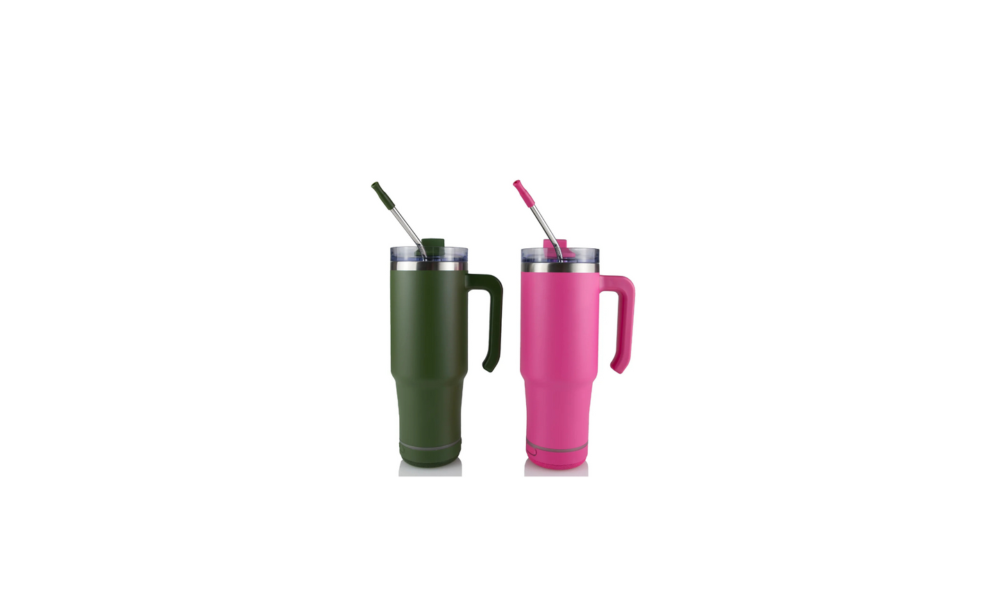 30oz Stainless Speaker Tumbler